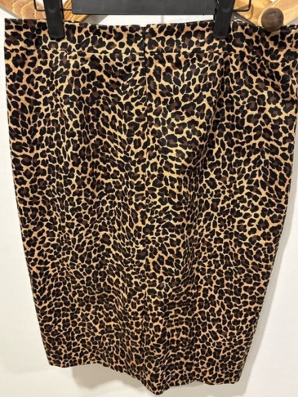 J.CREW Leopard Print Pencil Skirt - Animal Print - Size 8 - EUC